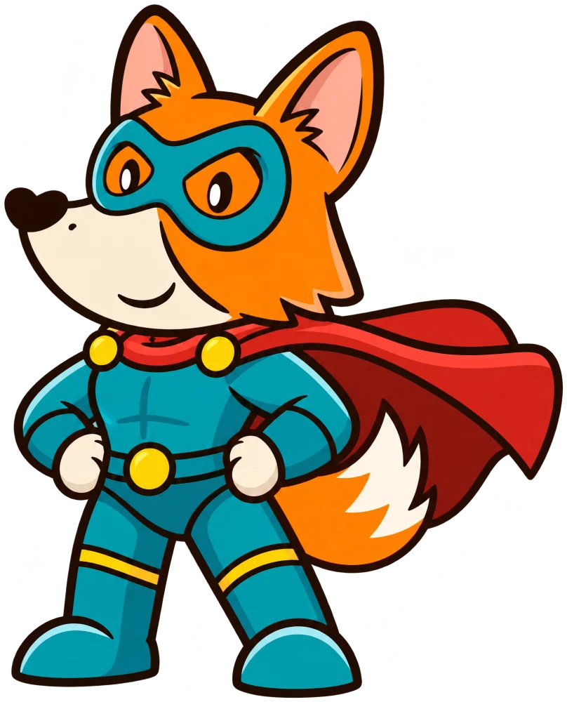 Royi, la mascota superhéroe del festival